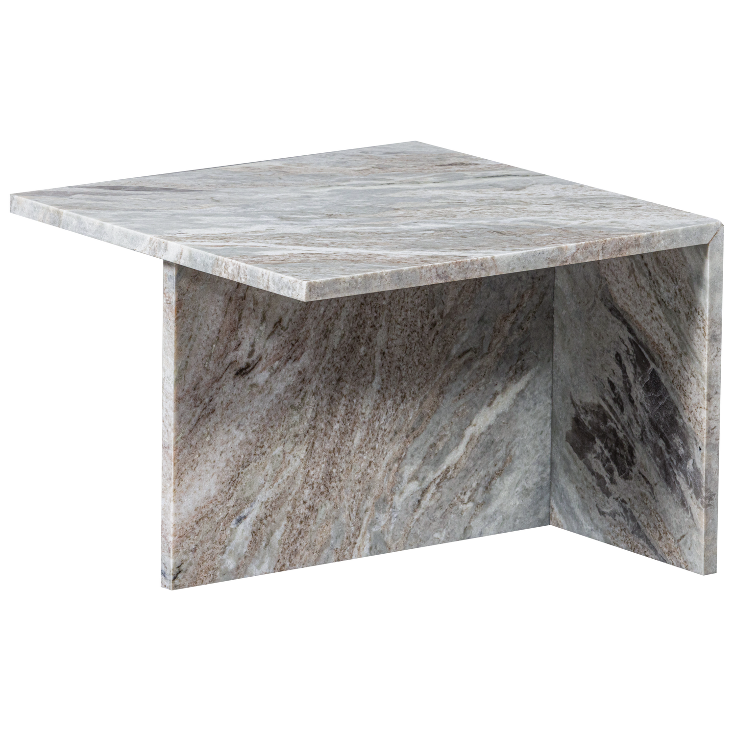 XHAIL BEISTELLTISCH MARMOR NATUR