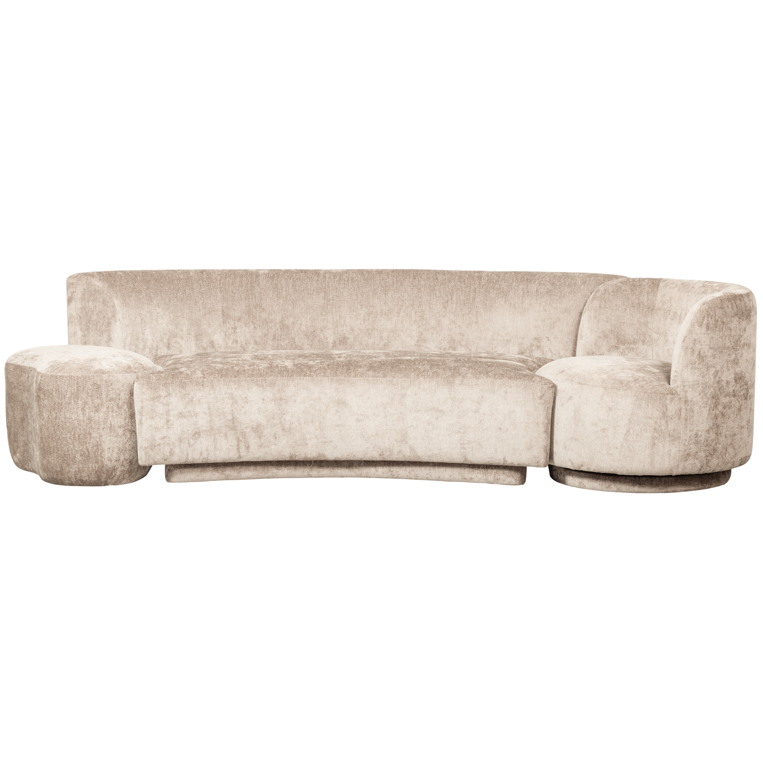 COMBI-POPULAR: BANK + SESSEL + POUF NATUR