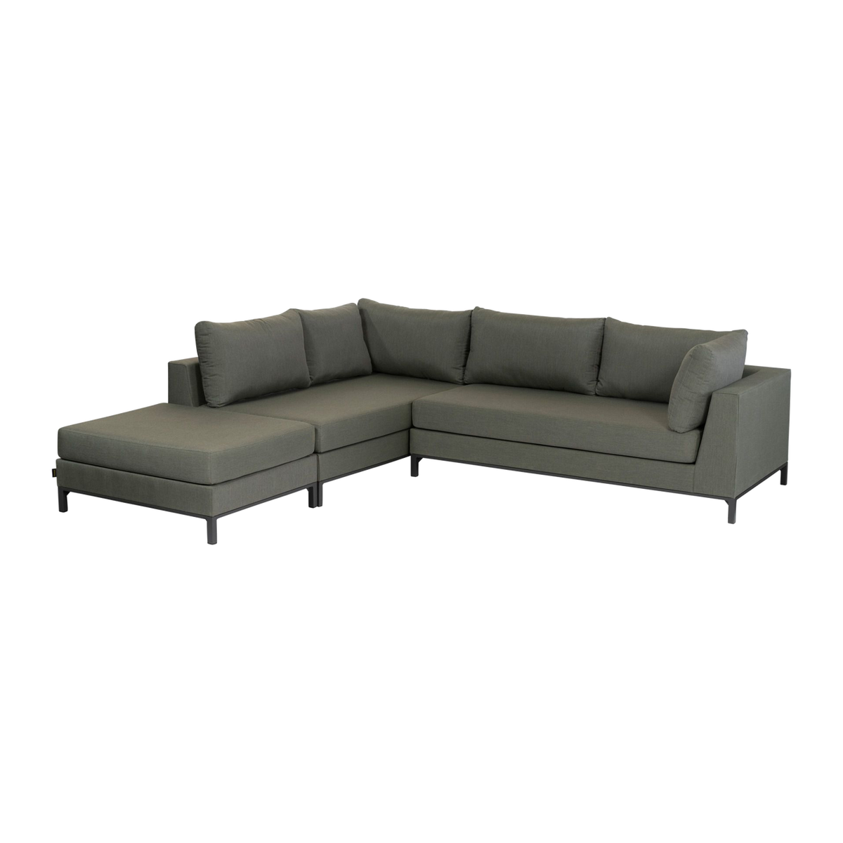 SICILIE GARTEN LOUNGESET LINKS GRÜN
