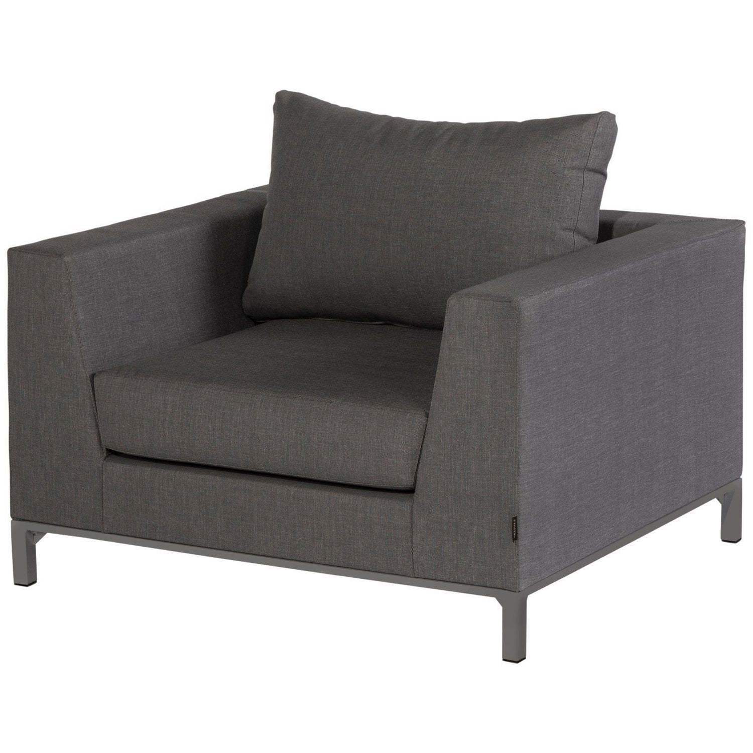 SICILIE GARTEN SESSEL STEINGRAU
