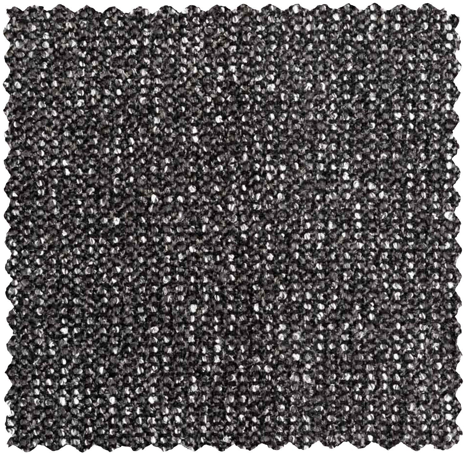 SLOPING ECKSOFA RECHTS GRAU/SCHWARZ MELANGE