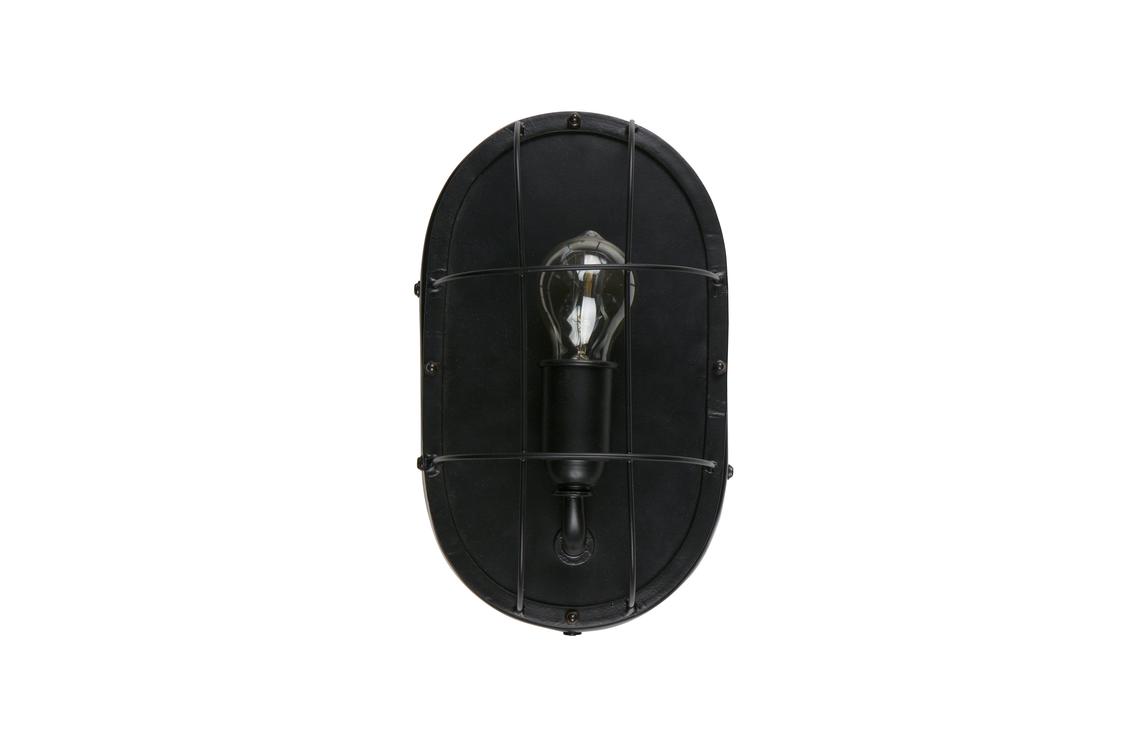 Wand Lampe GABBER aus Metall in Schwarz oder Weiß Lampe WOOOD