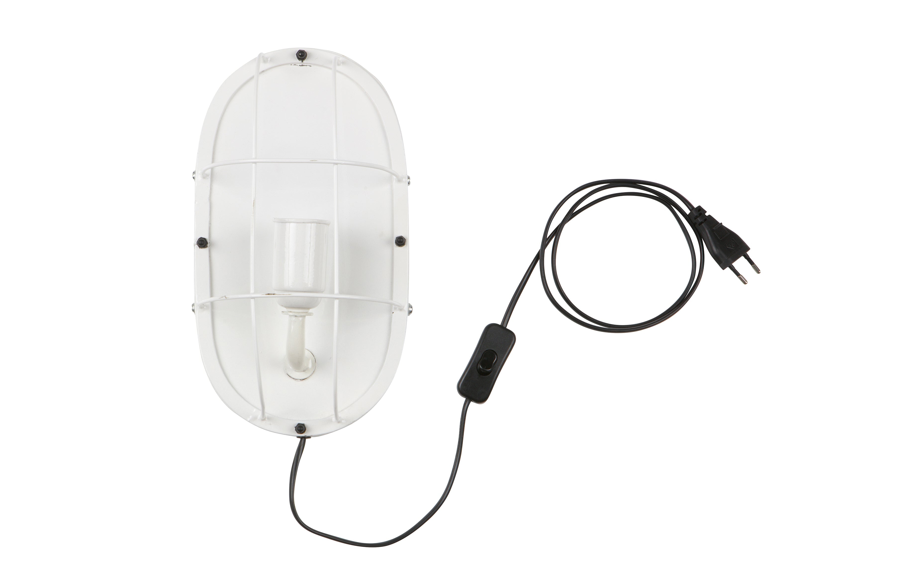 Wand Lampe GABBER aus Metall in Schwarz oder Weiß Lampe WOOOD