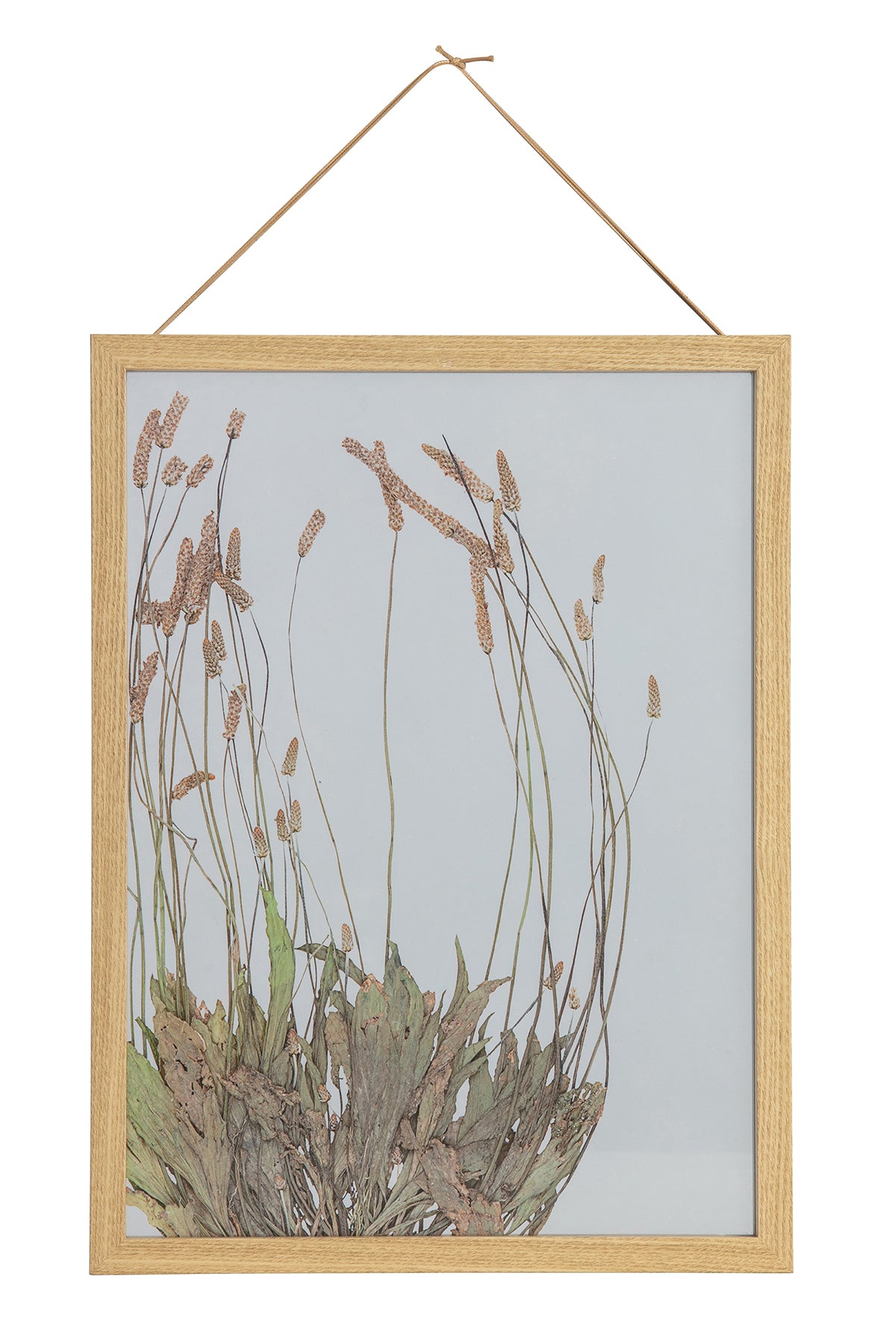 Holz Bilderrahmen mit Druck Trockenpflanze 40x30 cm