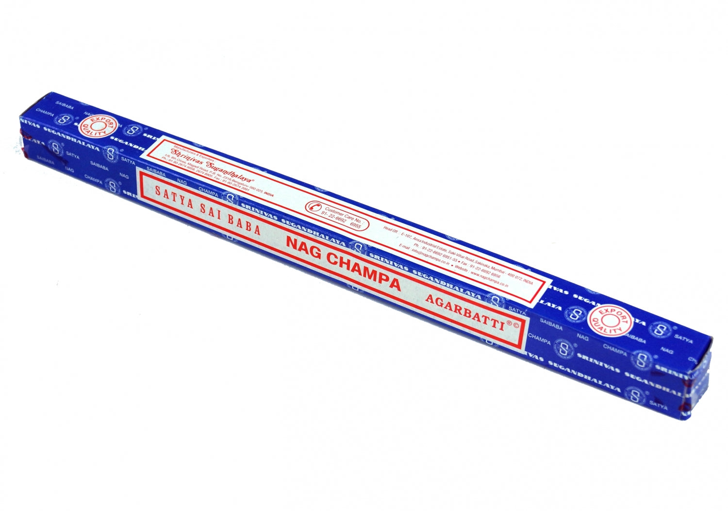 Indische Räucherstäbchen NAG CHAMPA Sai Baba Satya, 10 g