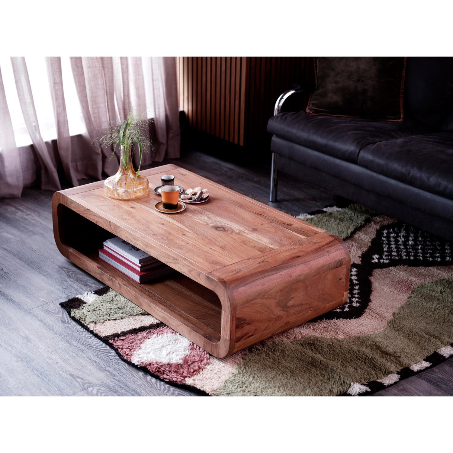 KIN COUCHTISCH ACACIA HOLZ NATUR