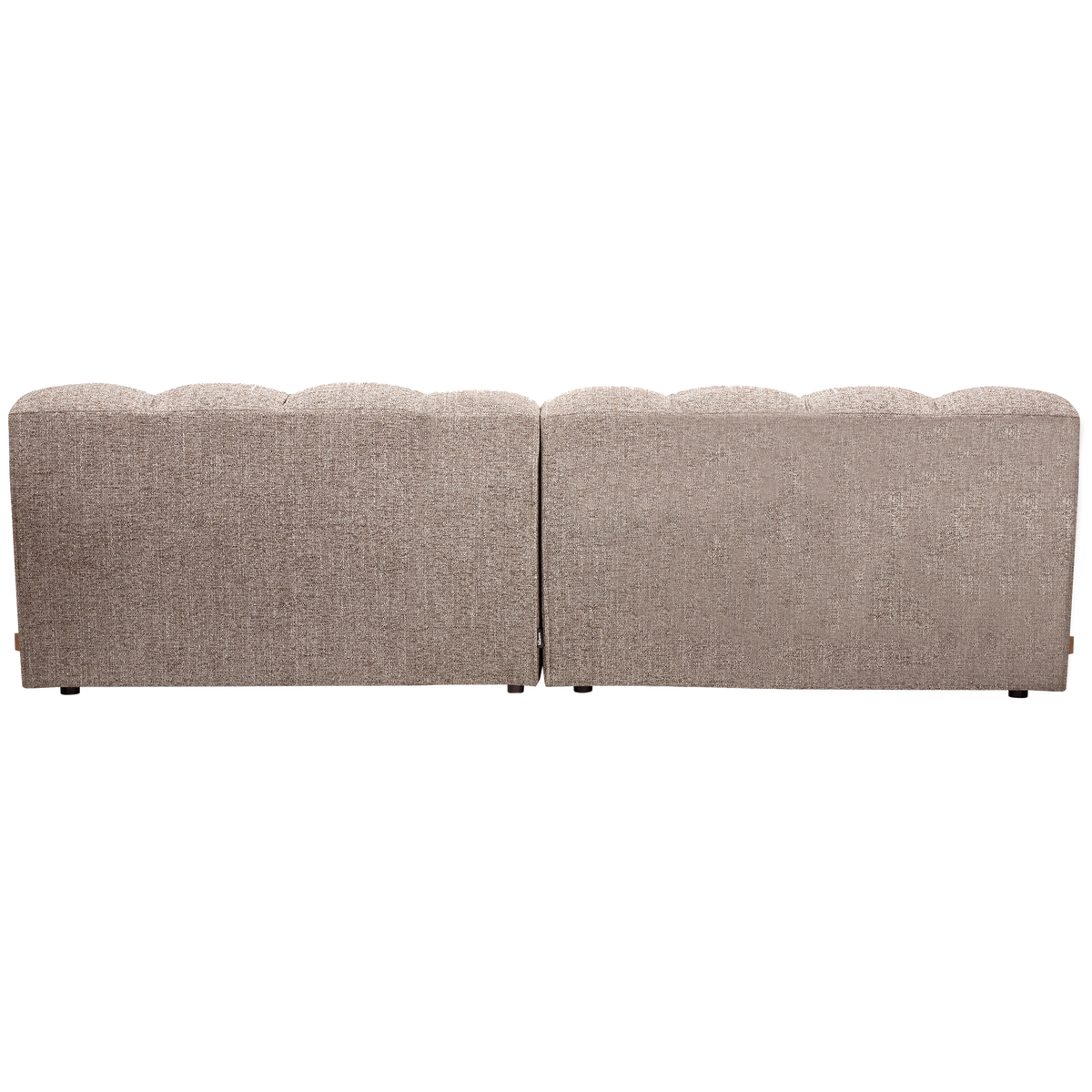 ALLURE 3-SITZER SOFA GEWEBTES BRAUN MELANGE