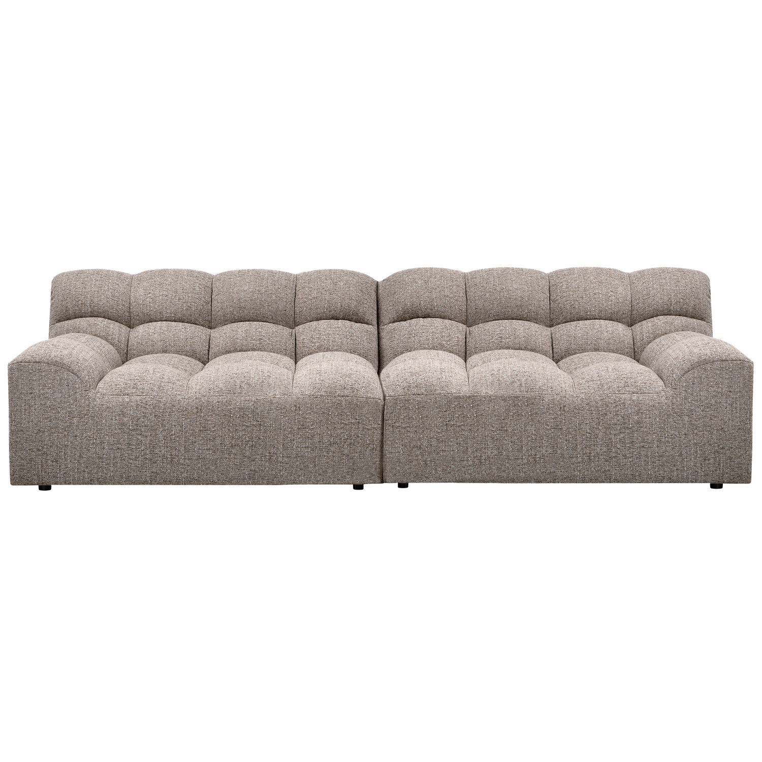 ALLURE 3-SITZER SOFA GEWEBTES CLAY MELANGE