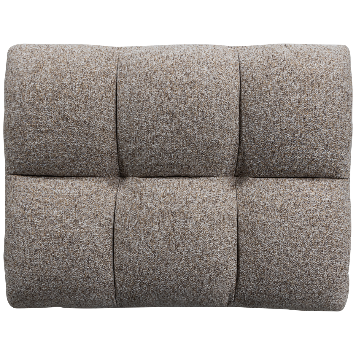 ALLURE HOCKER GEWEBTES BRAUN MELANGE