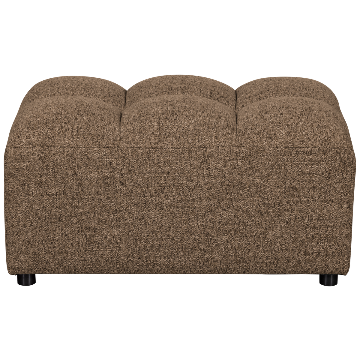 ALLURE HOCKER GEWEBTES DUNKELBRAUN MELANGE