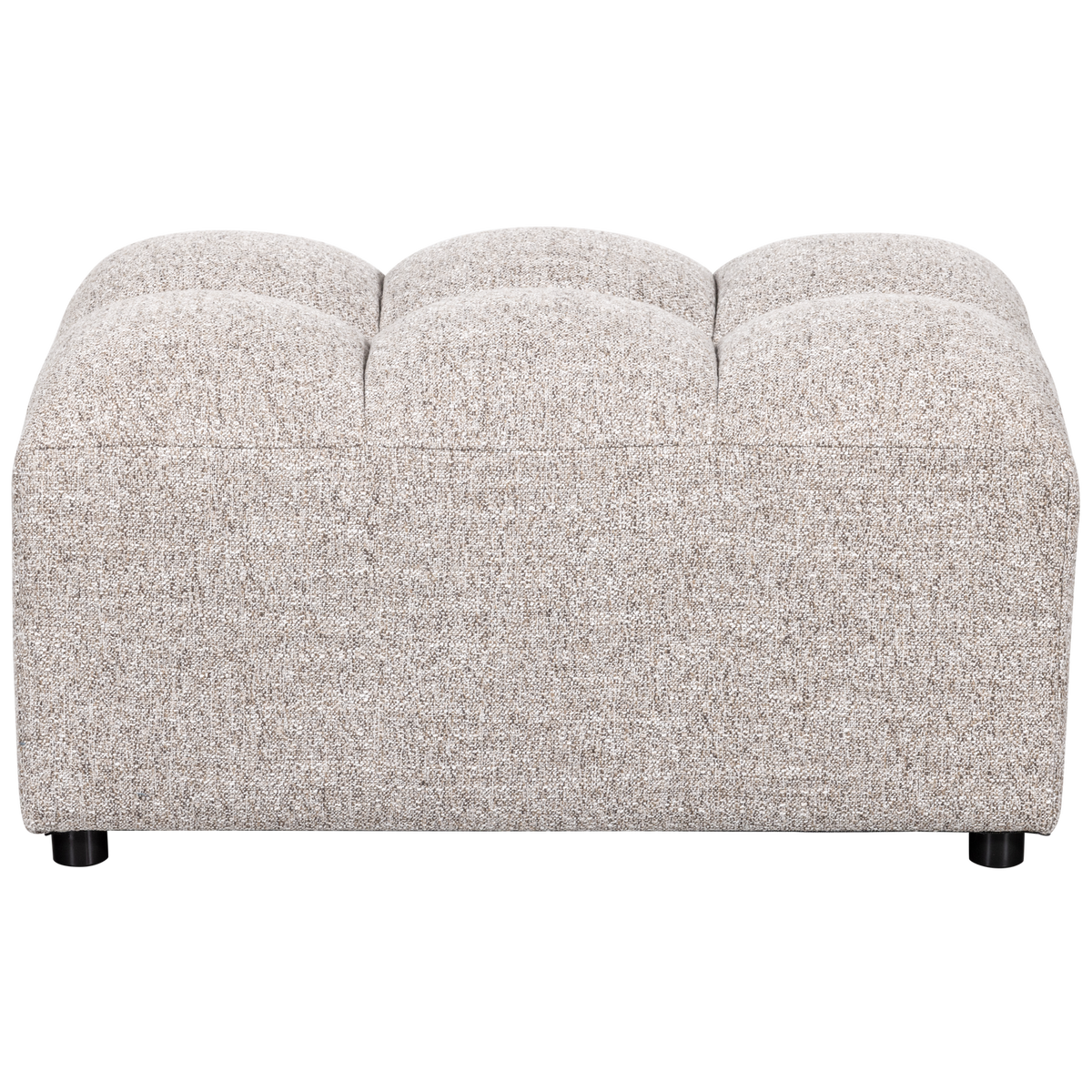 ALLURE HOCKER GEWEBTES NATUR MELANGE