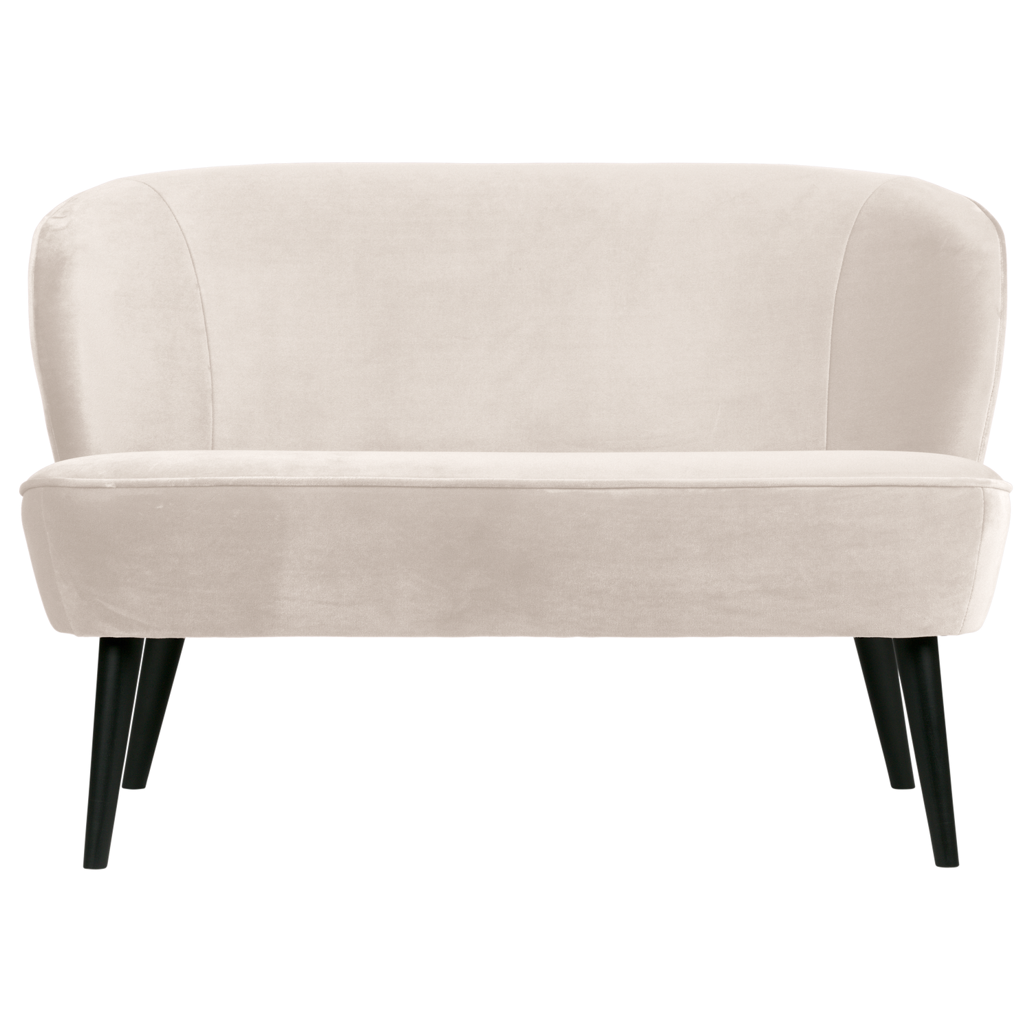 SARA KLEINES SOFA SAMT OFF WHITE [fsc]