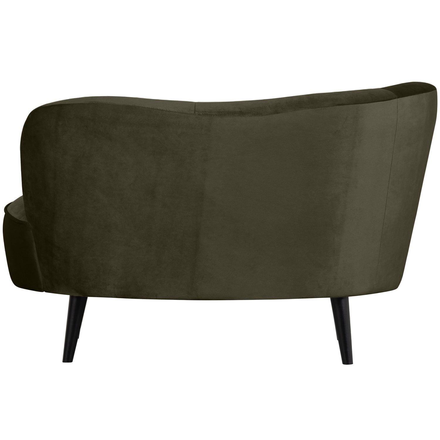 SARA LOUNGE SESSEL LINKS SAMT WARMES GRUN