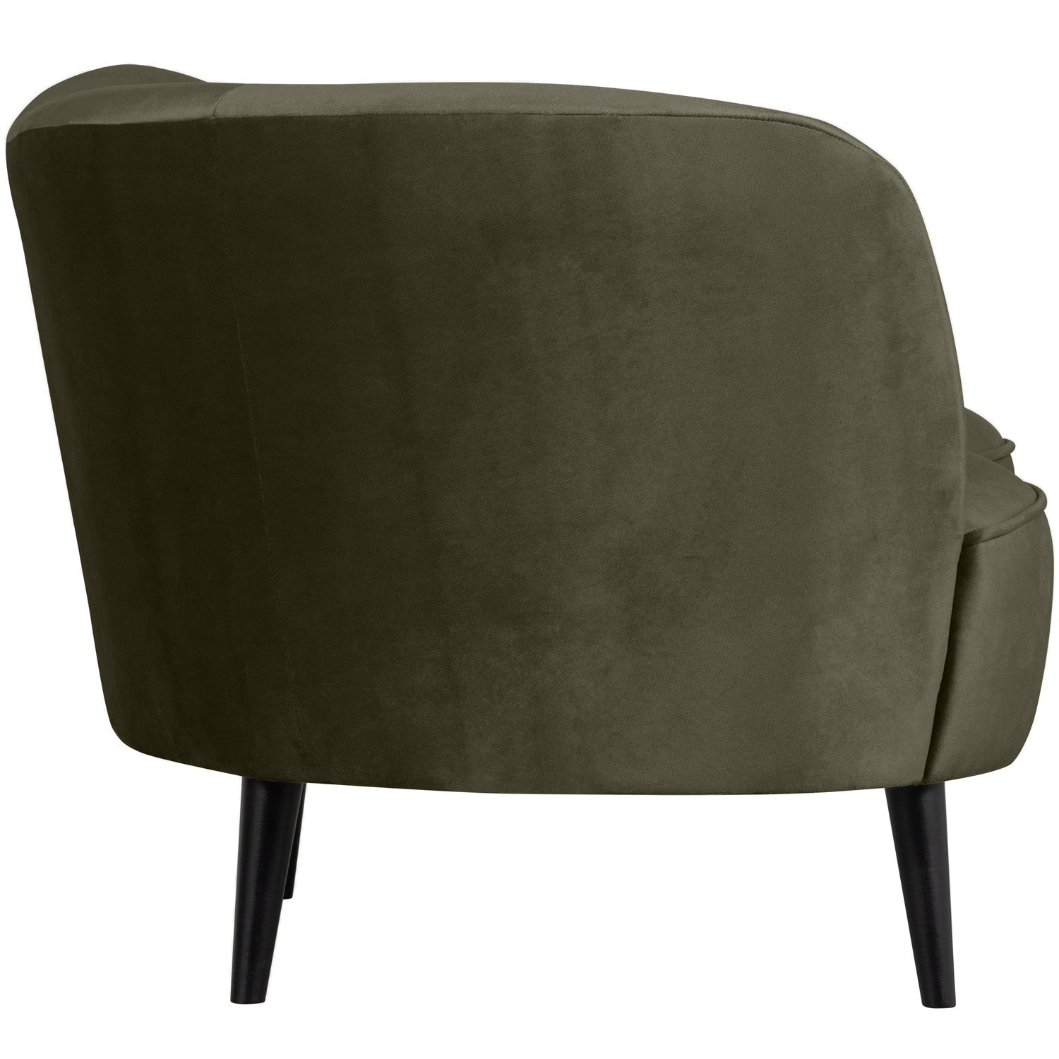SARA LOUNGE SESSEL LINKS SAMT WARMES GRUN