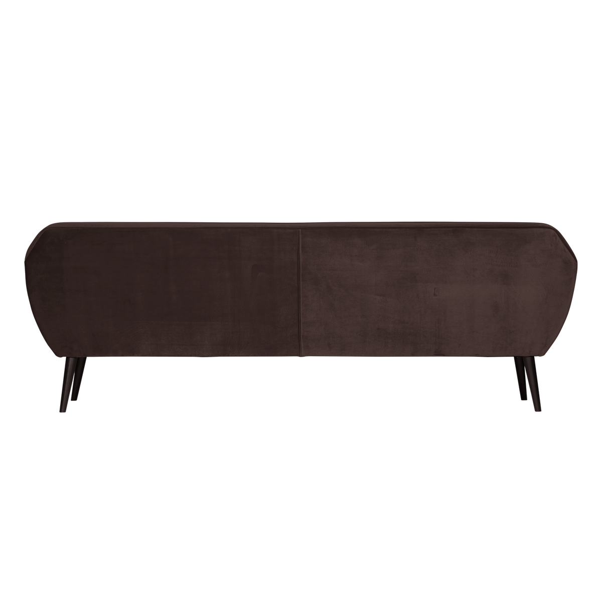 ROCCO XL SOFA 230 CM SAMT DUNKELBRAUN [fsc]