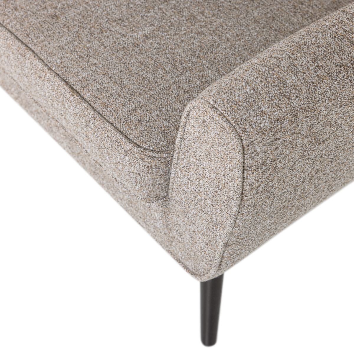 ROCCO XL SOFA 230 CM WEBSTOFF BRAUN MELANGE [fsc]