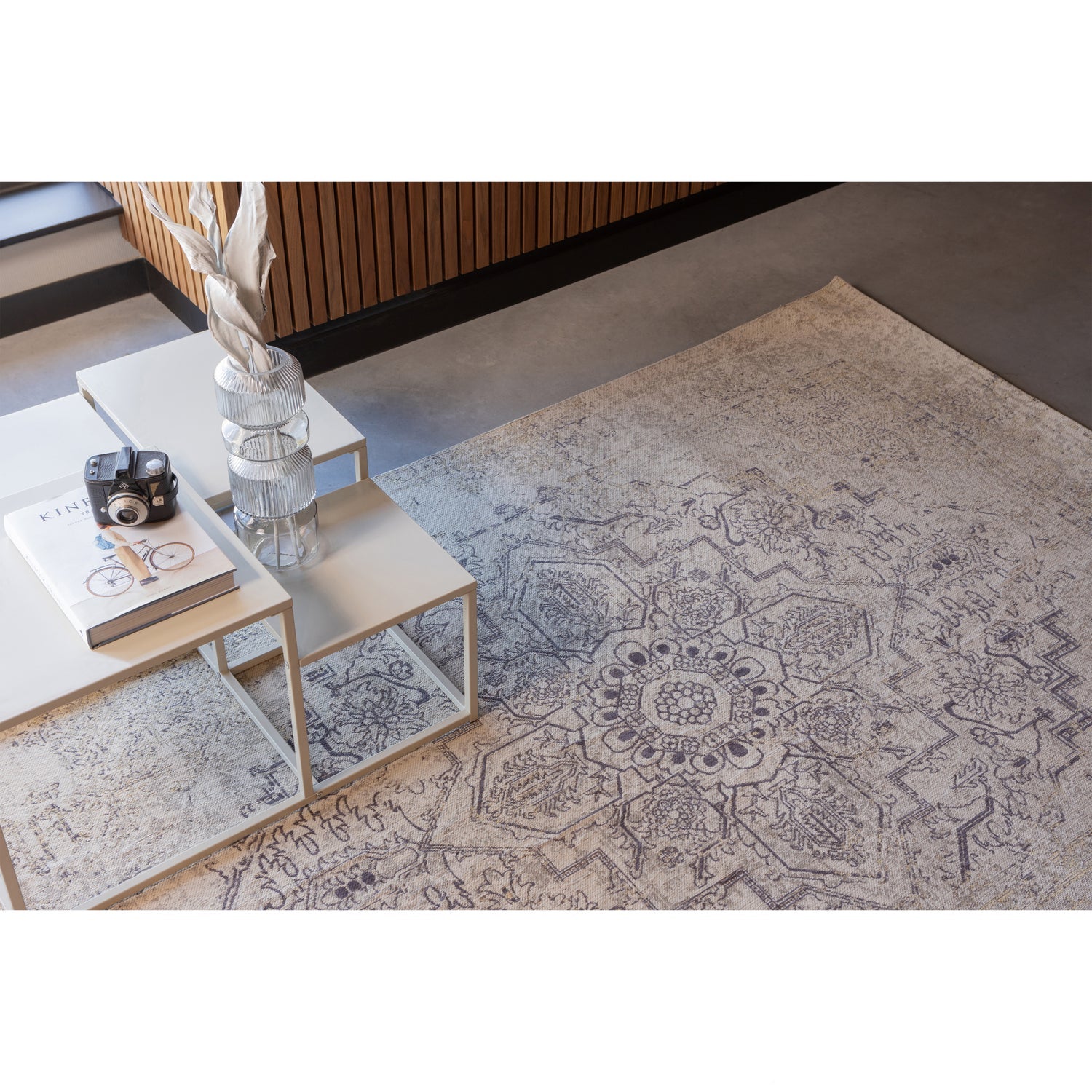 MIDA COUCHTISCH METALL GREIGE