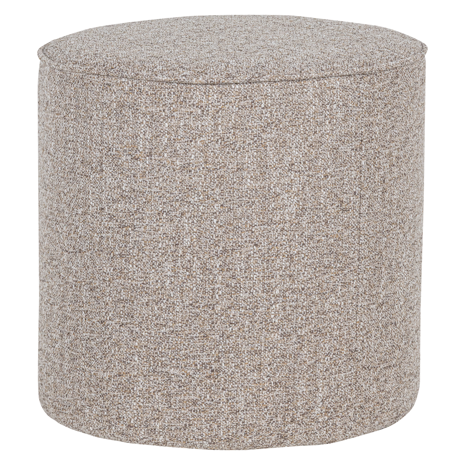 SARA HOCKER HOCH 46xO46 CM WEBSTOFF NATUR MELANGE [fsc]