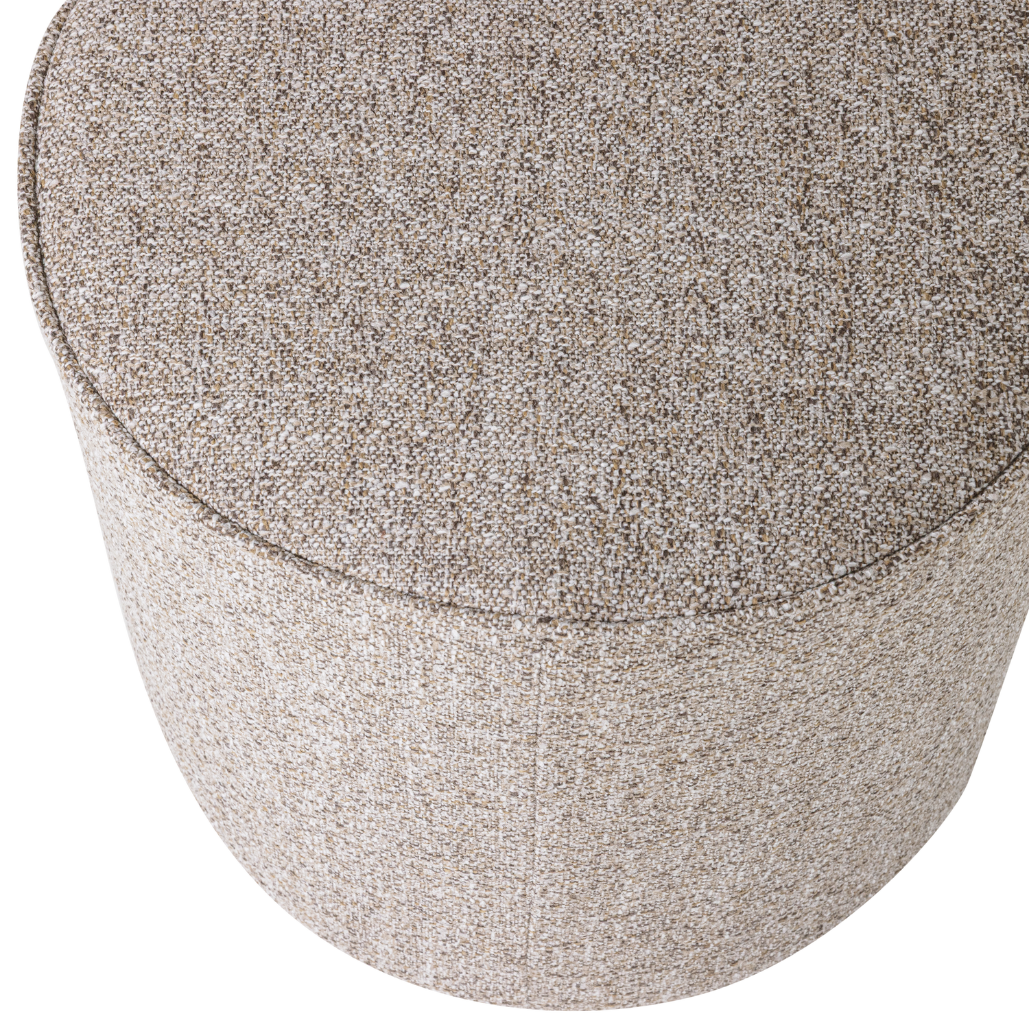 SARA HOCKER HOCH 46xO46 CM WEBSTOFF NATUR MELANGE [fsc]