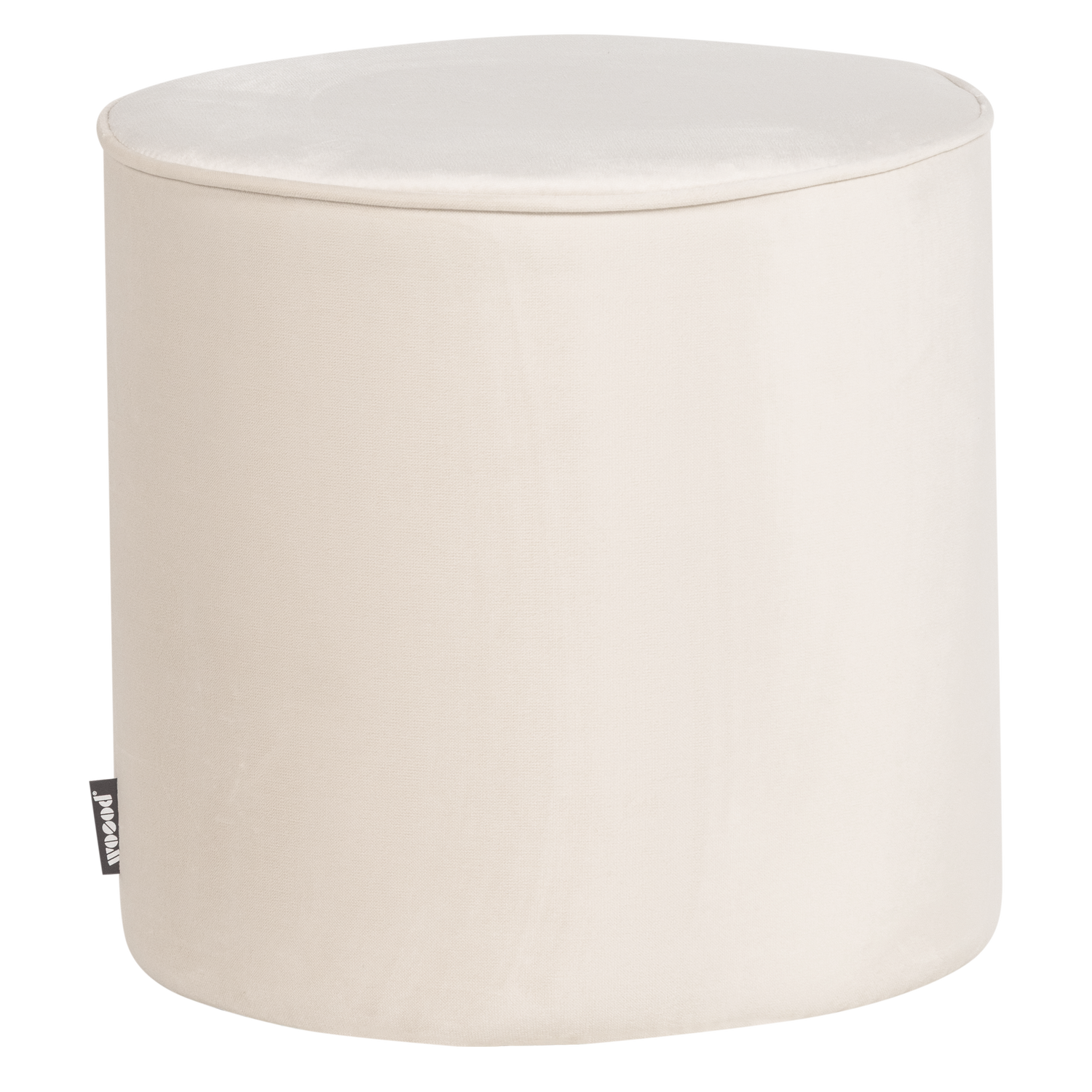 SARA HOCKER HOCH 46xO46 CM SAMT OFF WHITE [fsc]
