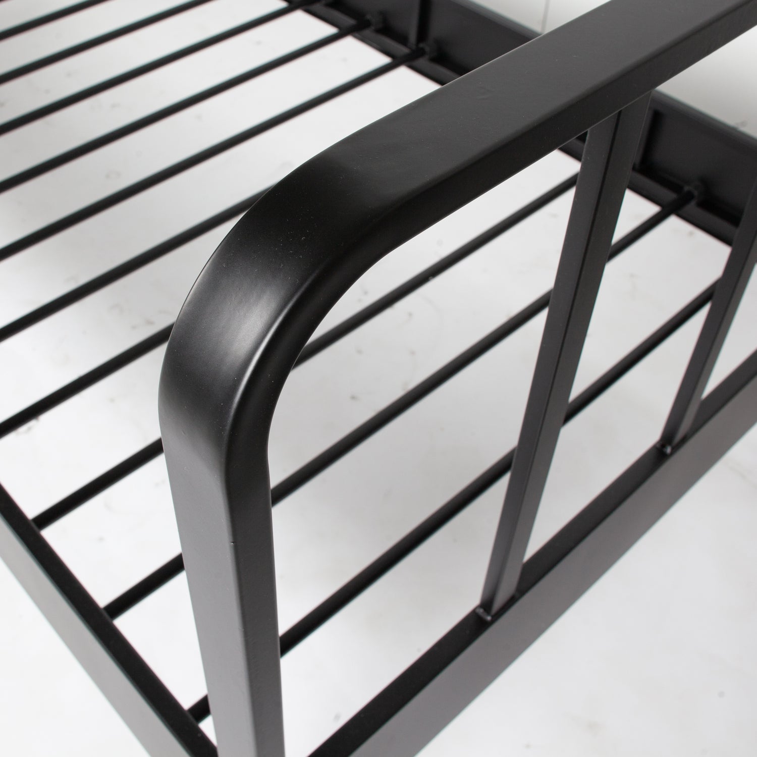 MEES BETT METALL SCHWARZ 90x200 CM