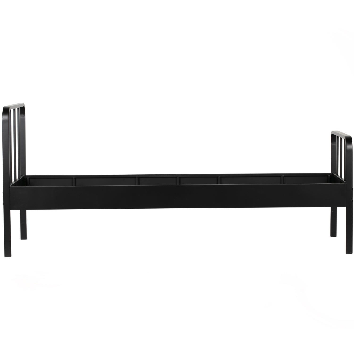 MEES BETT METALL SCHWARZ 90x200 CM