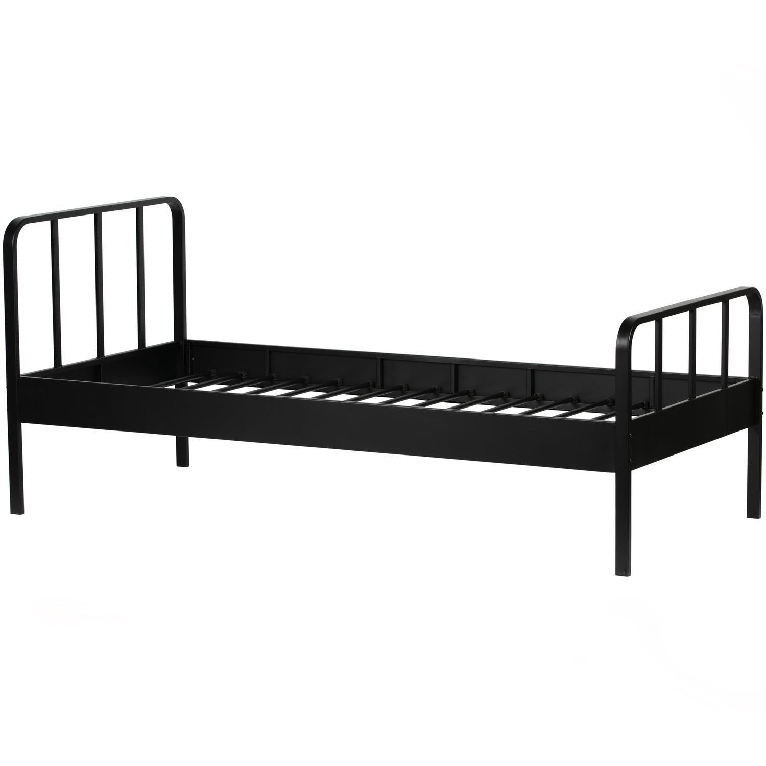 MEES BETT METALL SCHWARZ 90x200 CM