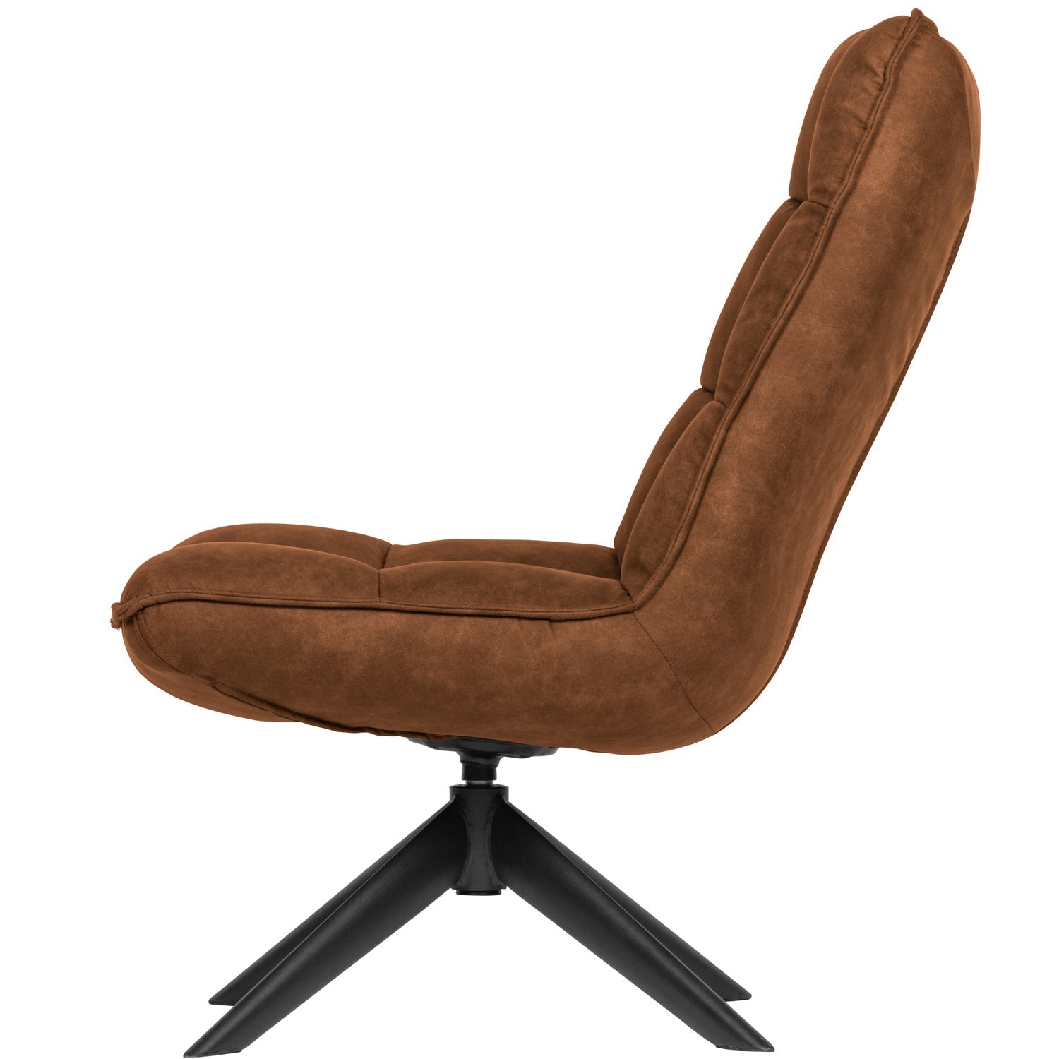 JOUKE DREHSESSEL KUNSTLEDER COGNAC