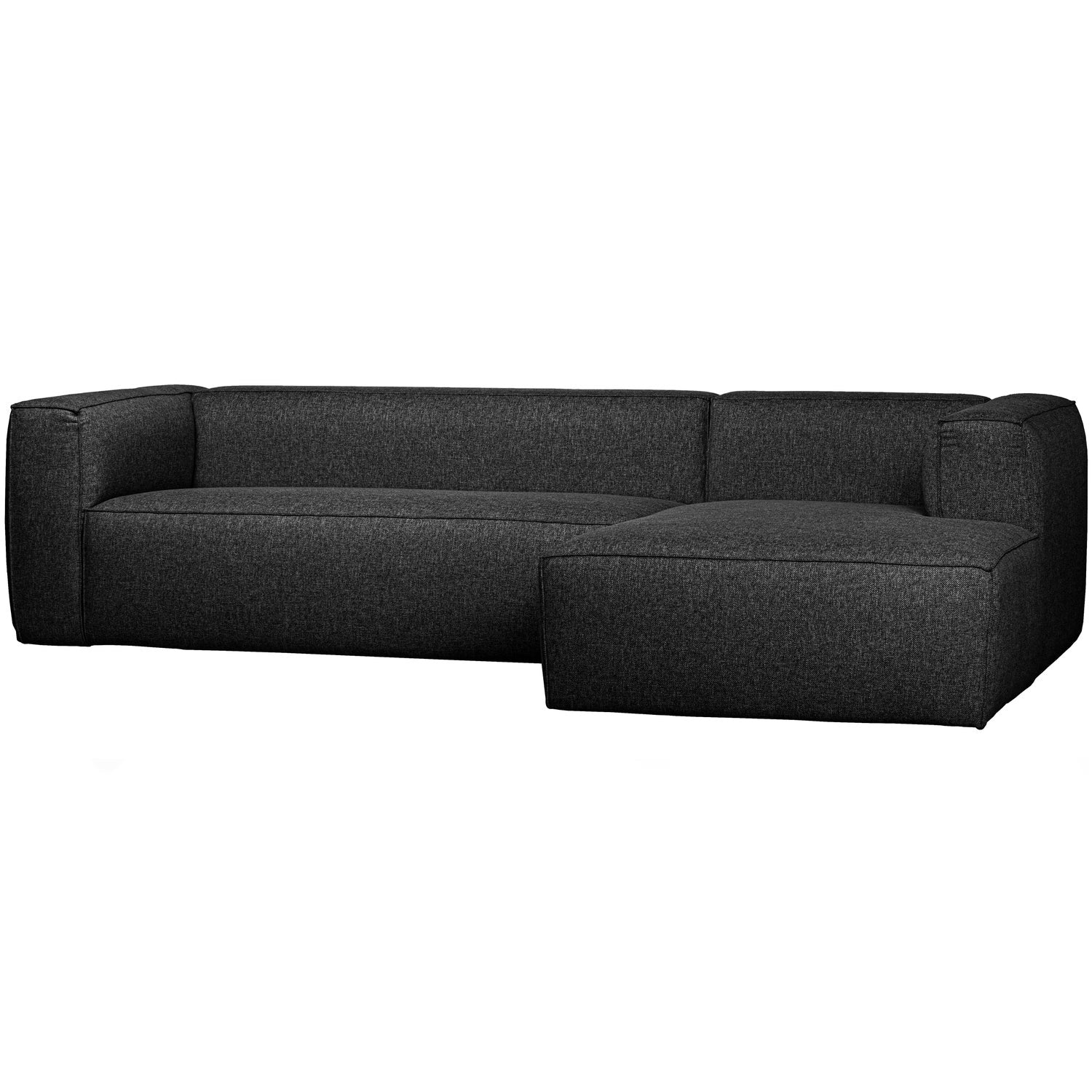 BEAN ECKCOUCH RECHTS INCL. KISSENS DARK GREY
