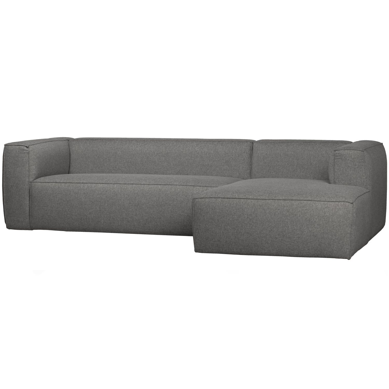 BEAN ECKCOUCH RECHTS INCL. KISSENS MITTE GREY