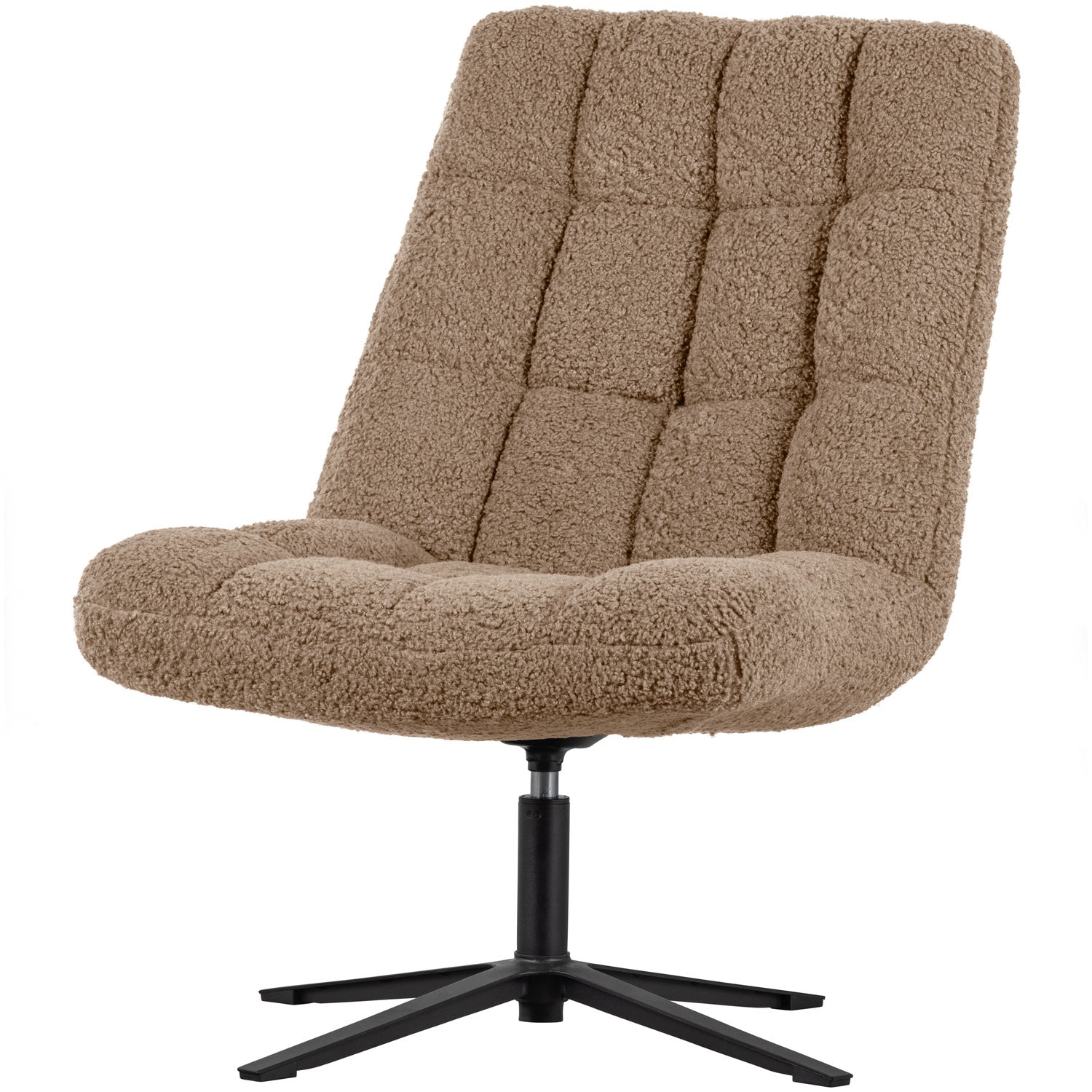 JOB DREHSESSEL TEDDY TAUPE