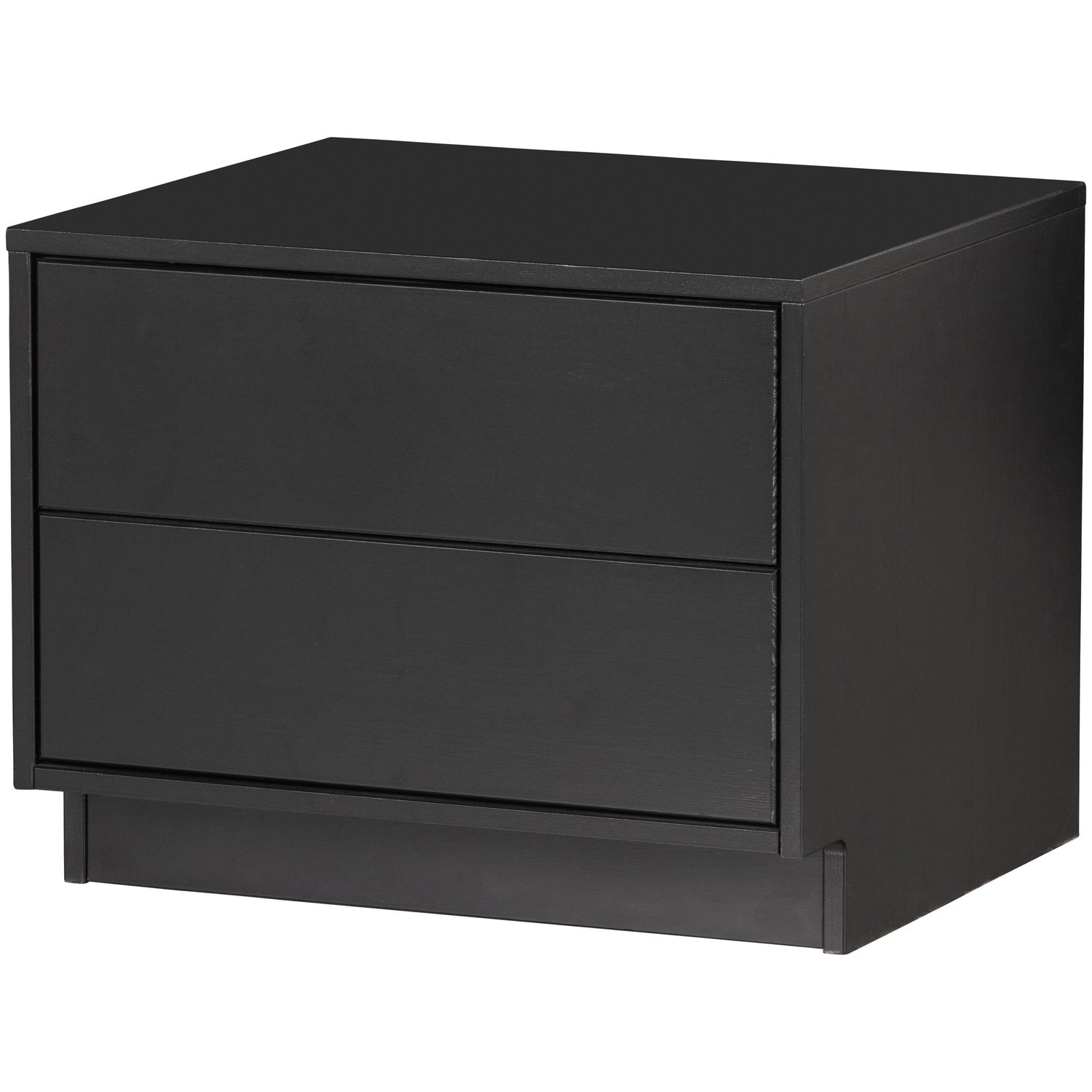FINCA TV-MOBEL 50CM HOLZ TIEF SCHWARZ [fsc]