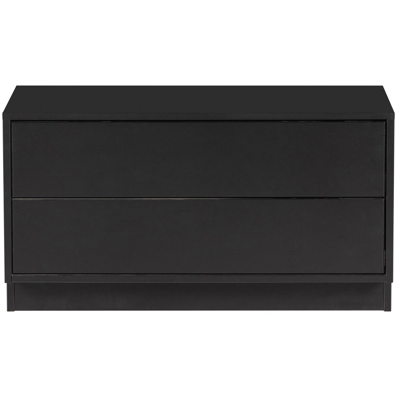 FINCA TV-MOBEL 75CM HOLZ TIEF SCHWARZ [fsc]