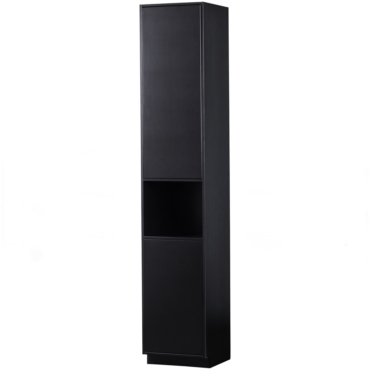 FINCA BUFETT / STAUSCHRANK 40CM HOLZ TIEF SCHWARZ [fsc]
