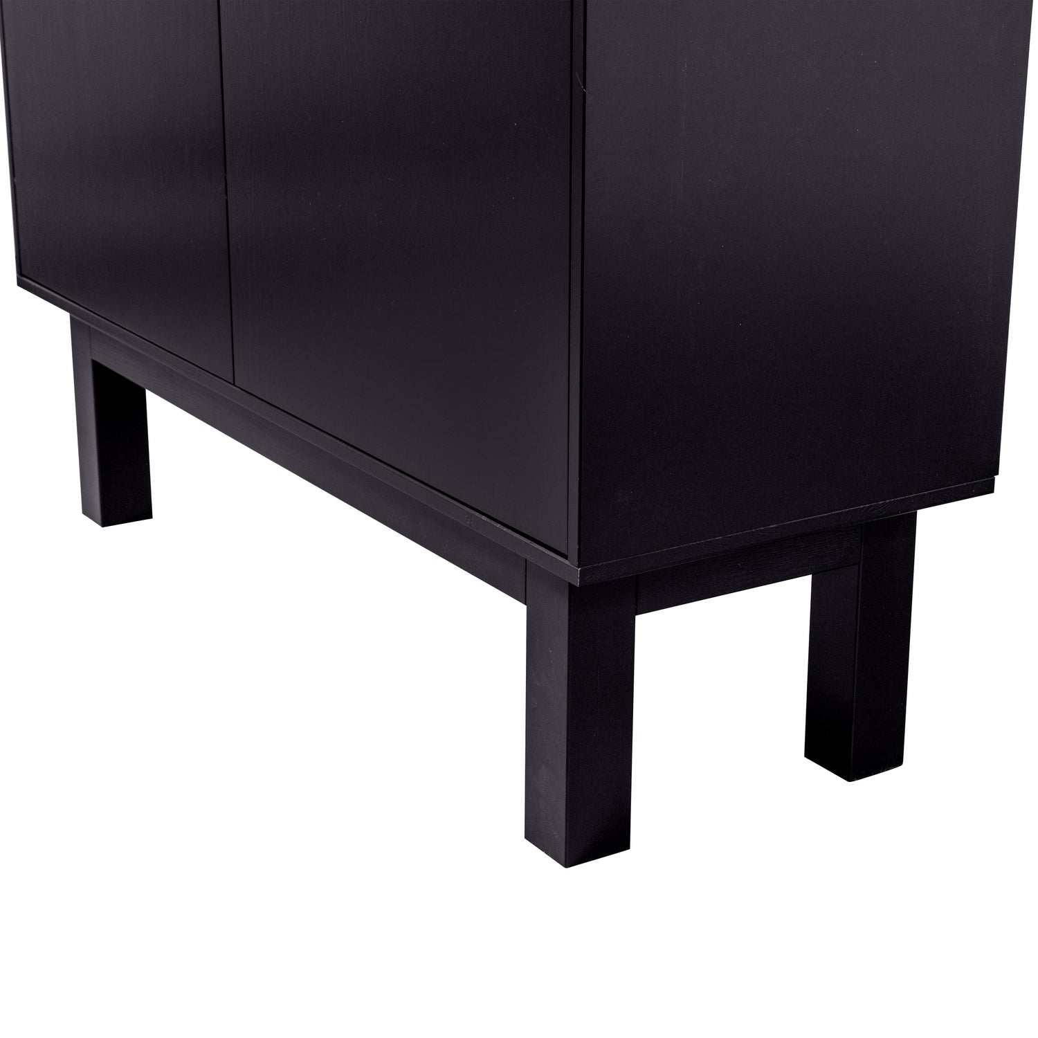FINCA BUFETT / BAR SCHRANK HOLZ TIEF SCHWARZ [fsc]