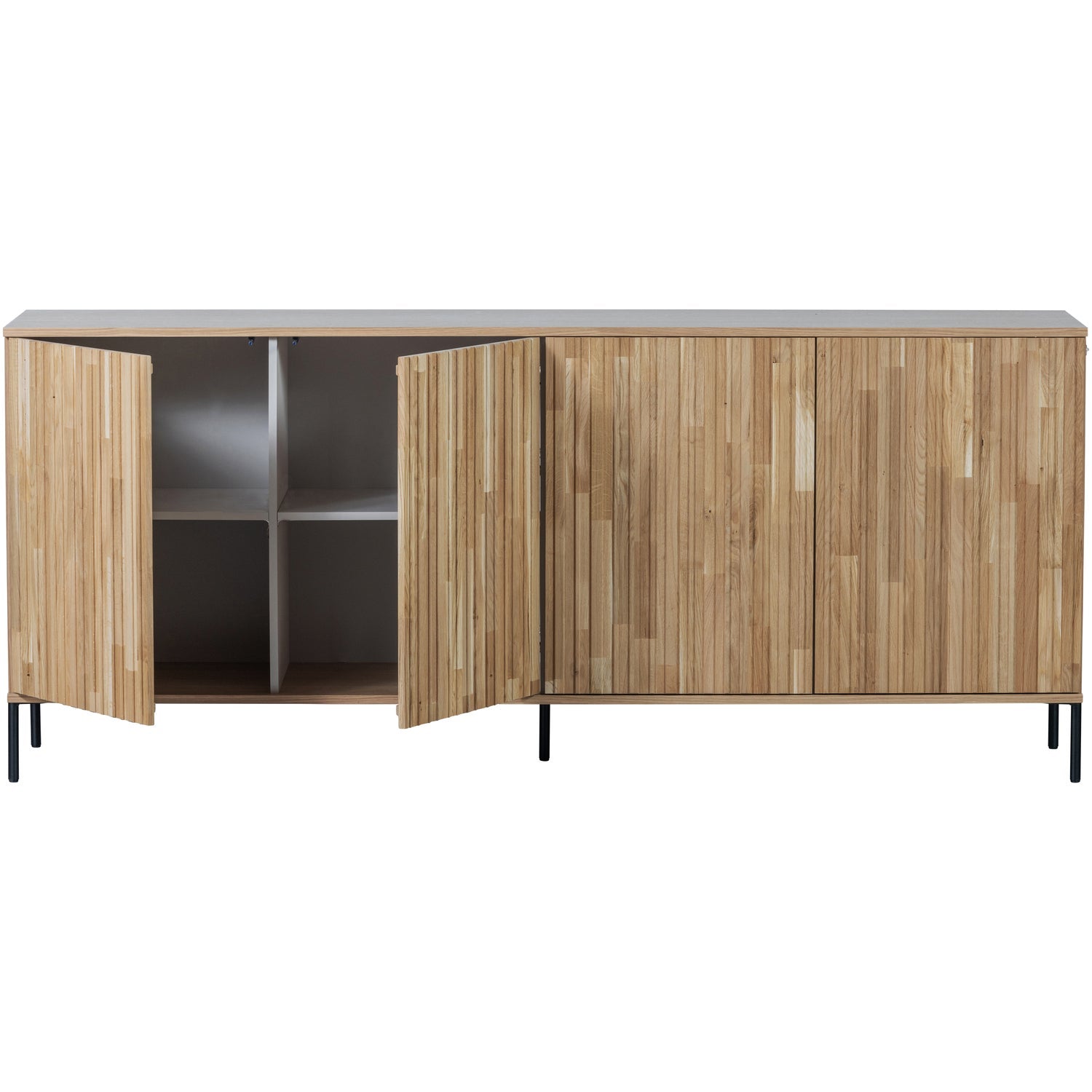 NEW GRAVURE KOMMODE 200 CM EICHE NATUREL [fsc]