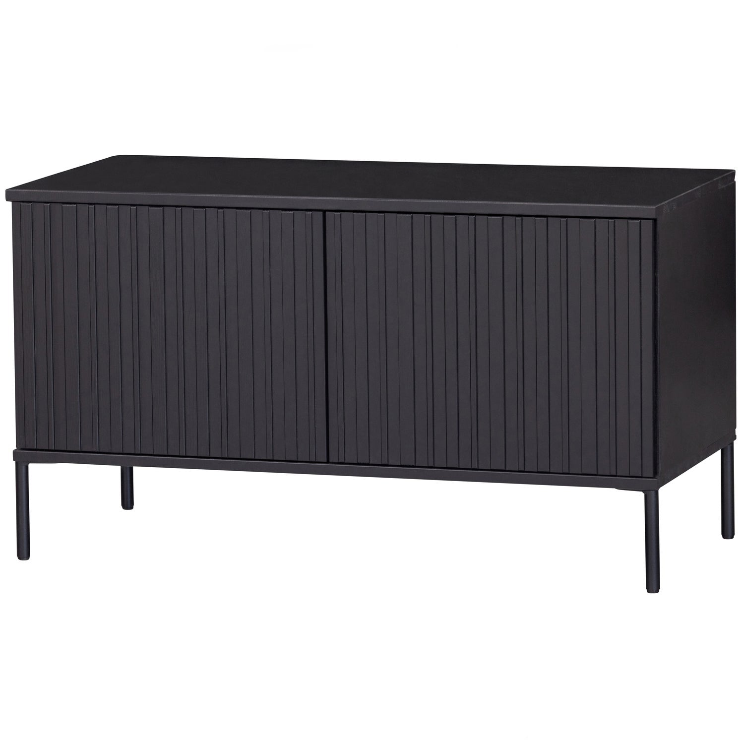 NEW GRAVURE TV-MOBEL 100 CM KIEFER SCHWARZ [fsc]
