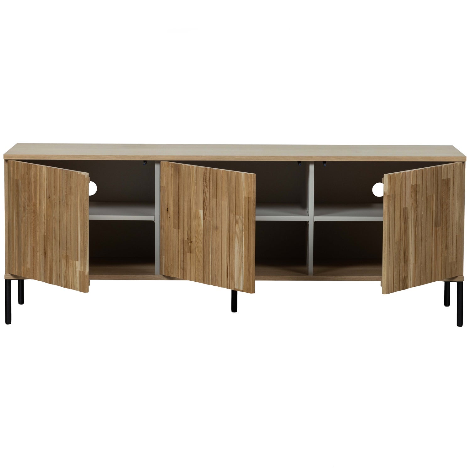 NEW GRAVURE TV-MOBEL 150 CM EICHE NATUREL [fsc]