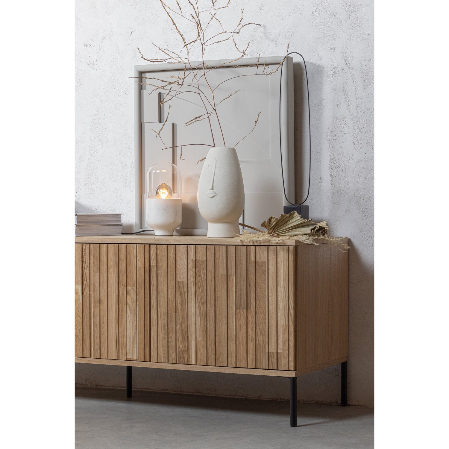 NEW GRAVURE TV-MOBEL 150 CM EICHE NATUREL [fsc]