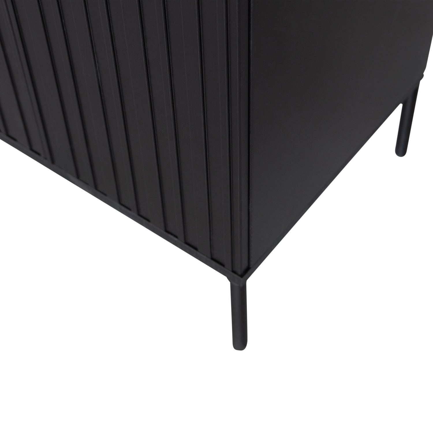 NEW GRAVURE SCHRANK MIT SCHUBLADEN KIEFER SCHWARZ [fsc]