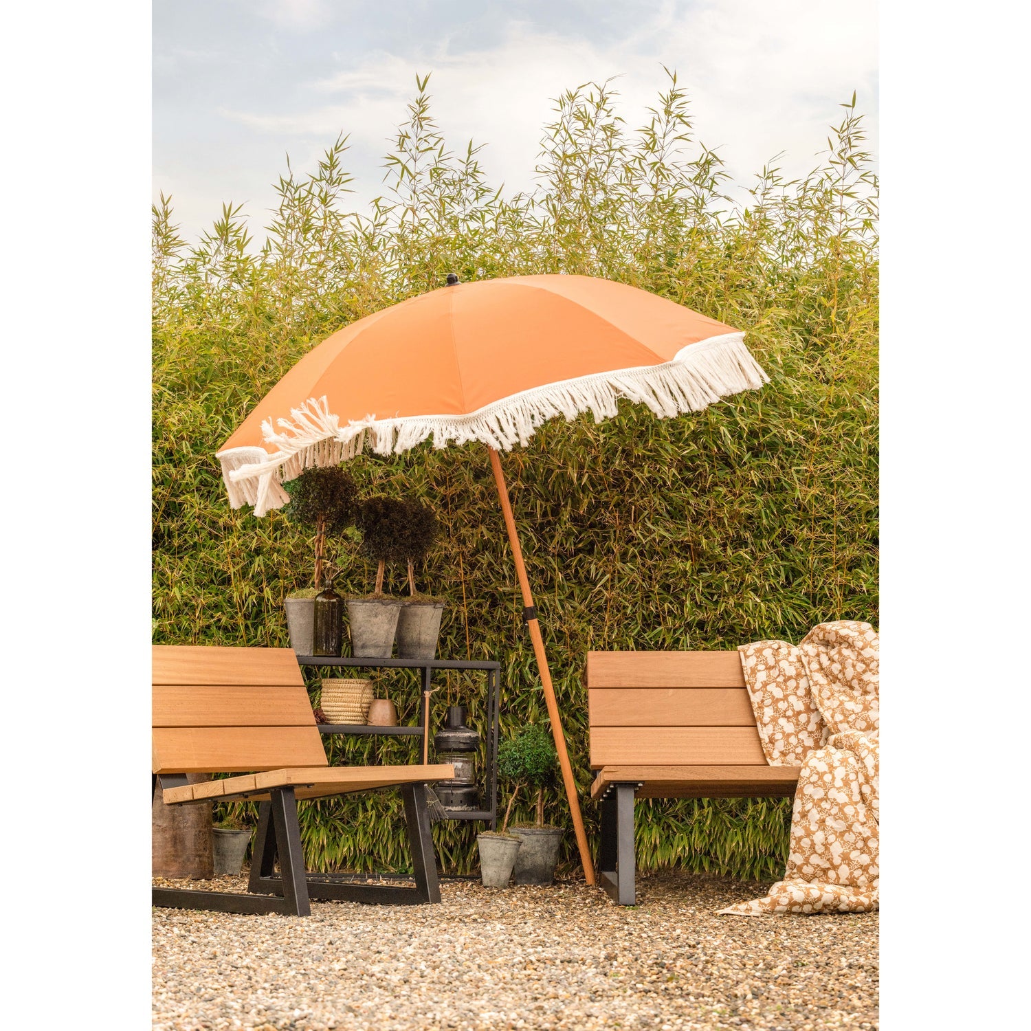 BANCO OUTDOOR GARTENBANK HOLZ/METALL NATUR [fsc]