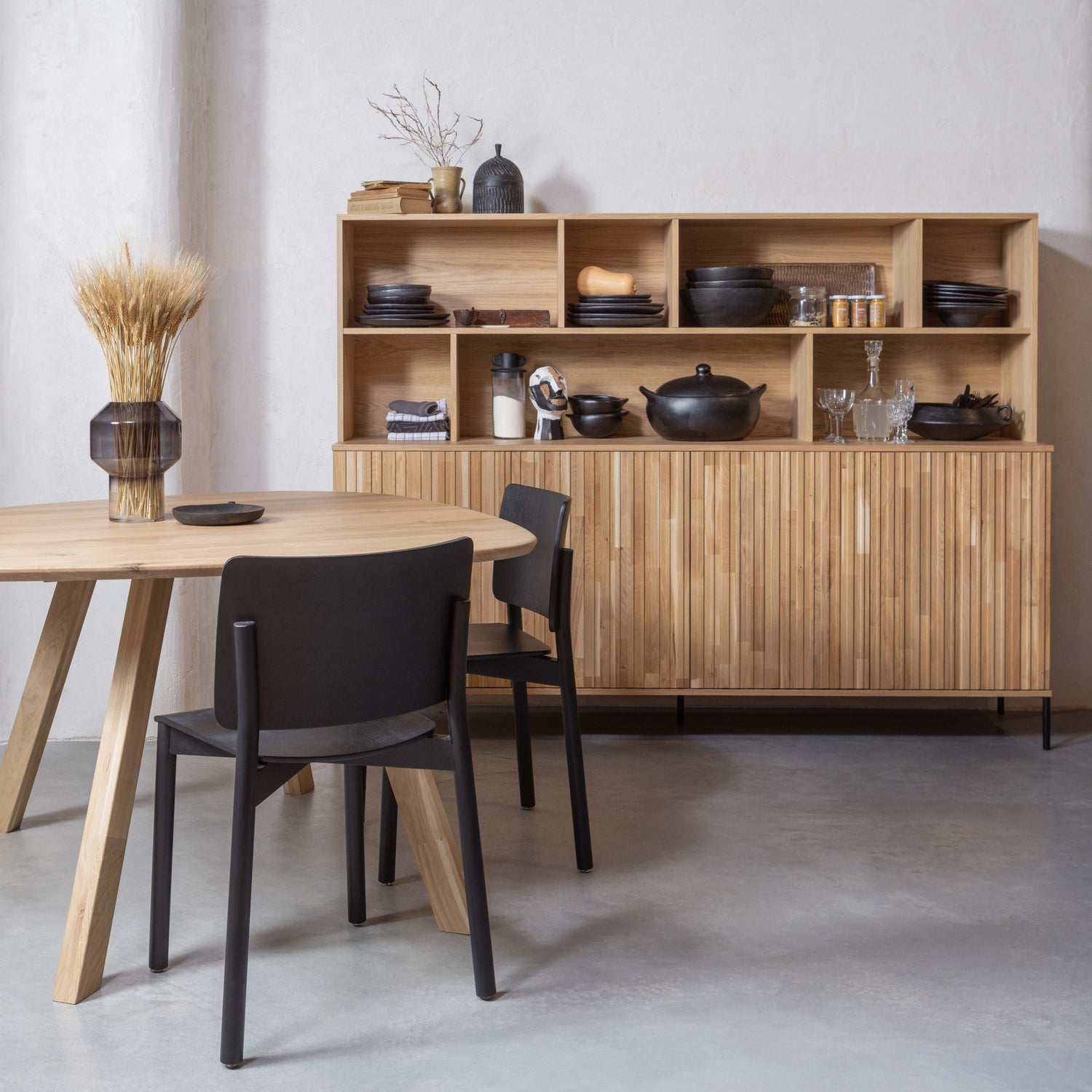 TABLO TISCHPLATTE EICHE NATUREL ORGANISCH 130X130 [fsc]