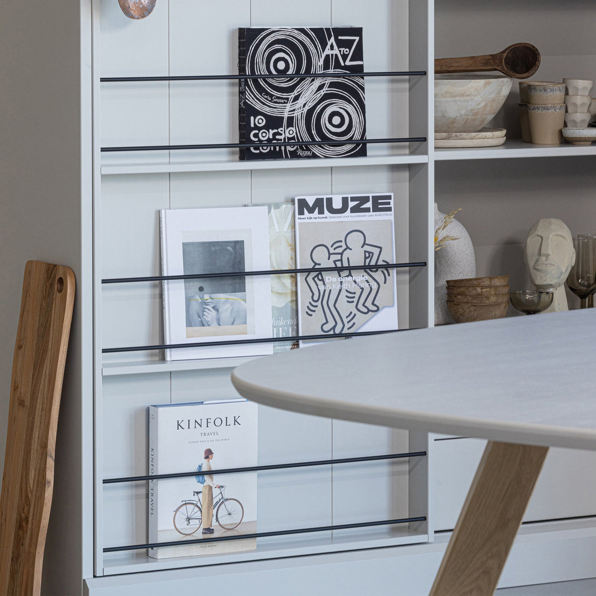 TABLO 3-POSITION FUSSE VIERECK KD EICHE - 2ER SET [fsc]