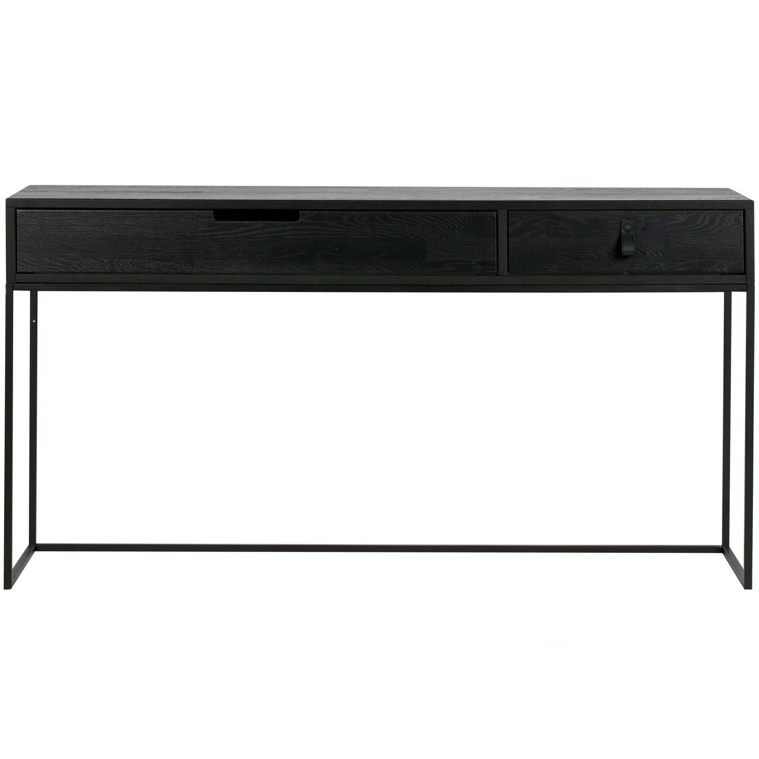 SILAS SIDETABLE ASCHE GEBURSTET SCHWARZ [fsc]