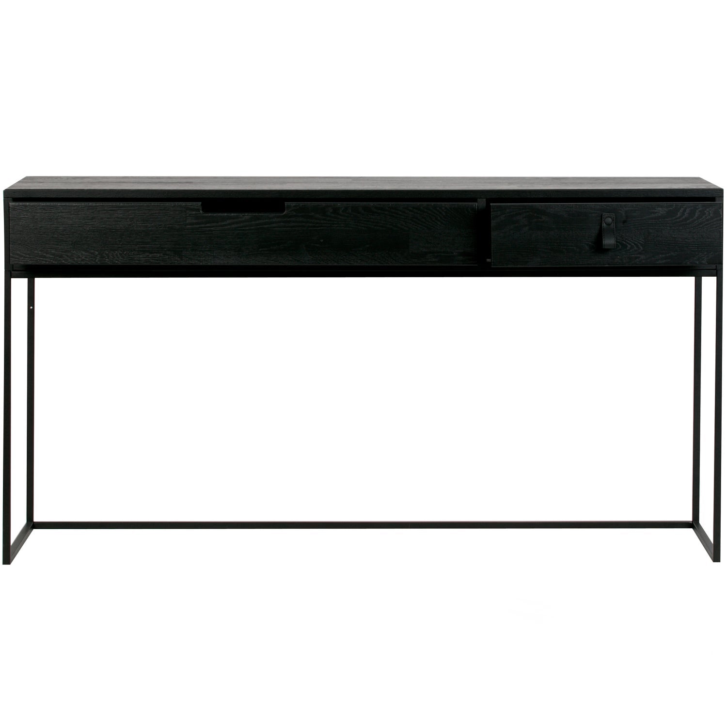 SILAS SIDETABLE ASCHE GEBURSTET SCHWARZ [fsc]