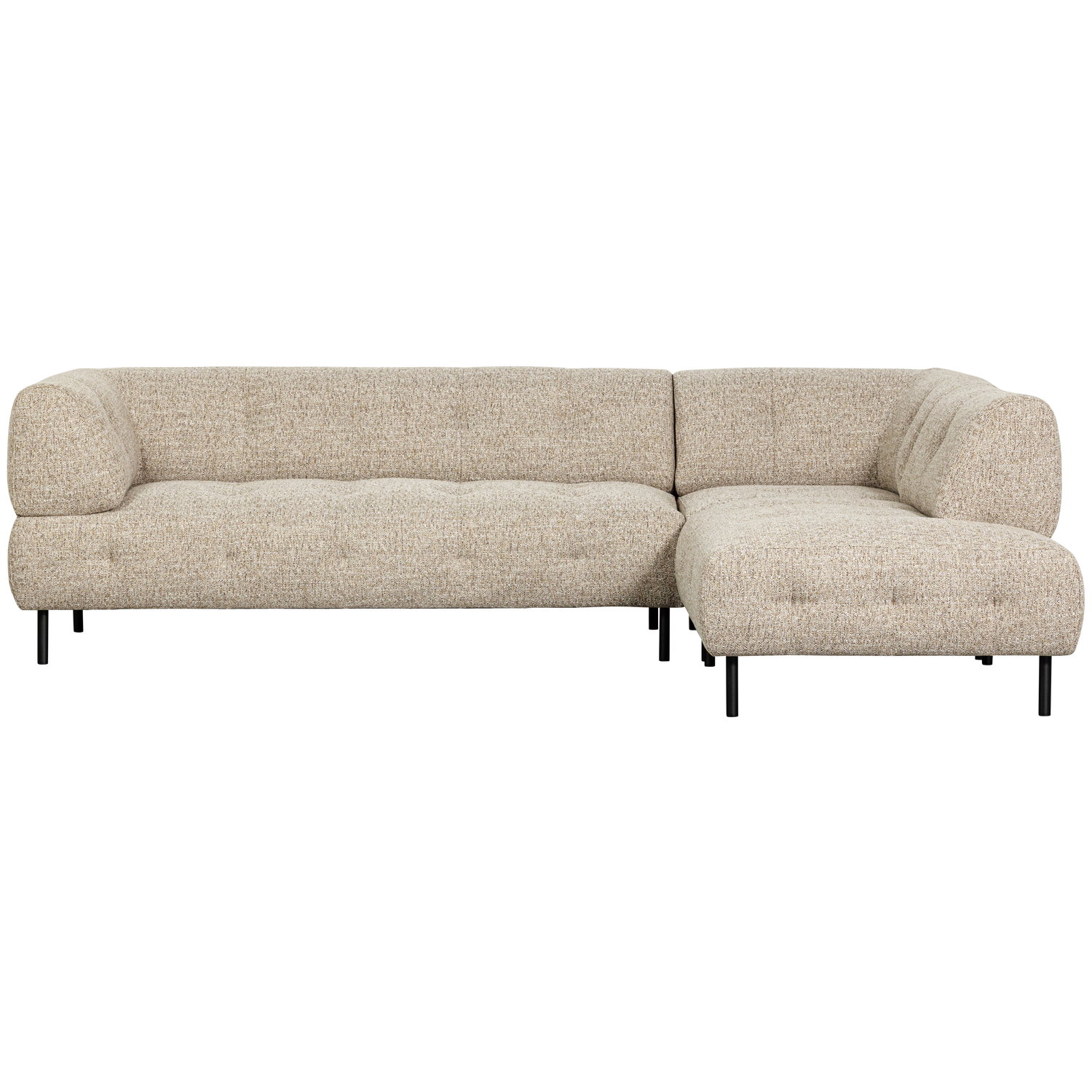 LLOYD ECKSOFA RECHTS GROB GEWEBTES NATURLICH MELANGE