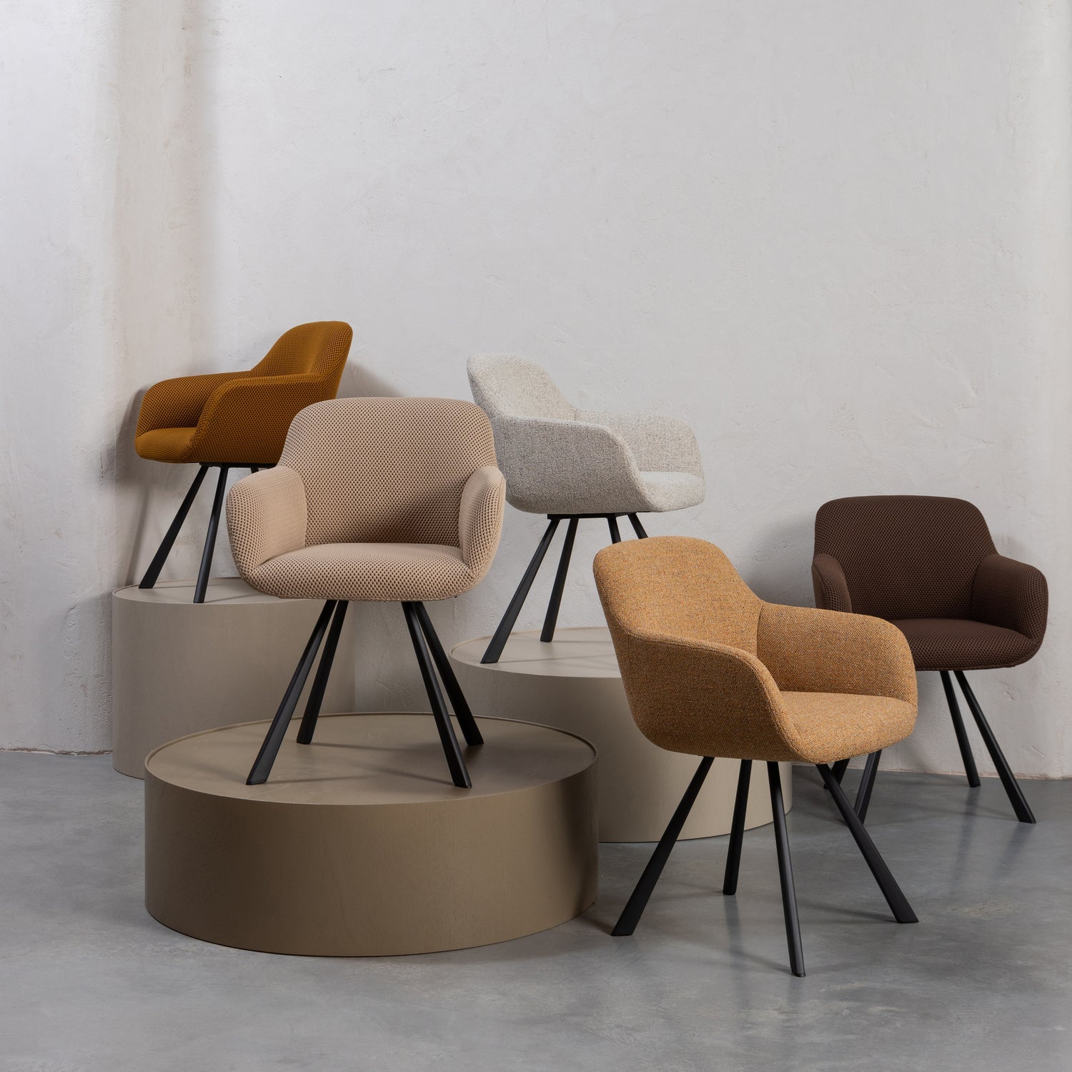JUNO ESSZIMMERSTUHL MESH SPICES