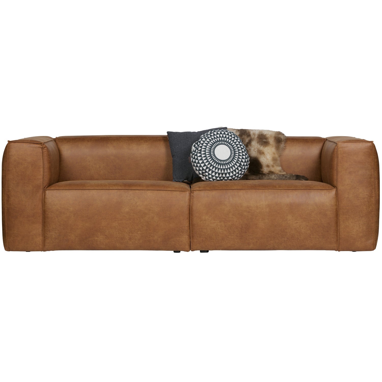 BEAN 3,5-SITZER SOFA COGNAC