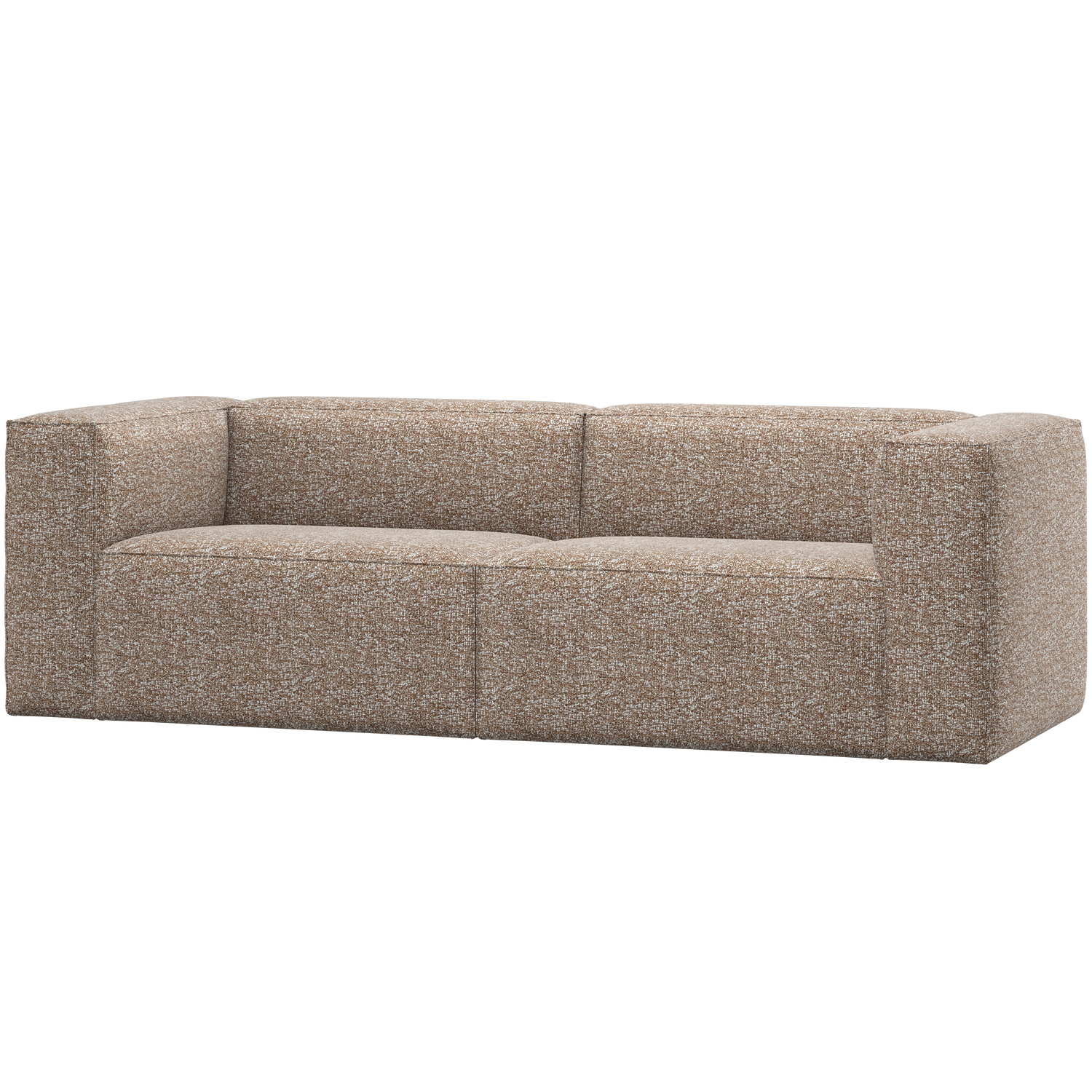 BEAN 3,5-SITZER SOFA HELLBRAUN MELANGE