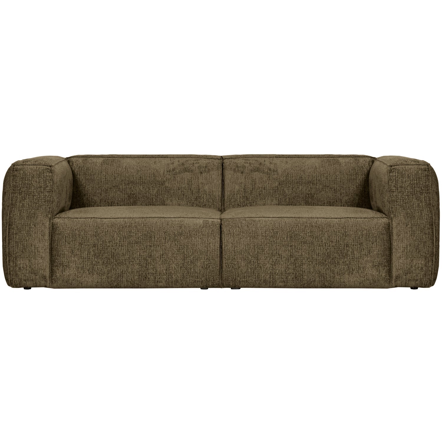BEAN 3.5-SITZER SOFA STRUCTURE VELVET MOSS